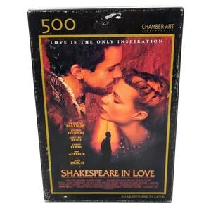 Shakespeare in Love 500 Piece Chamber Art High Quality Jigsaw Puzzle Rare